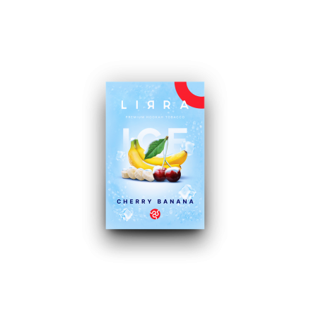 Табак Lirra Ice ice Cherry Banana 50 грам (вишня банан лід)