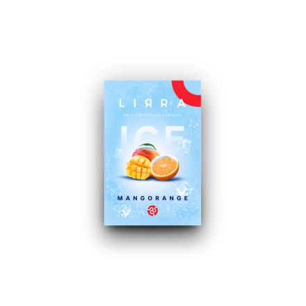 Табак Lirra Ice Mangorange 50 грам (манго апельсин лід)
