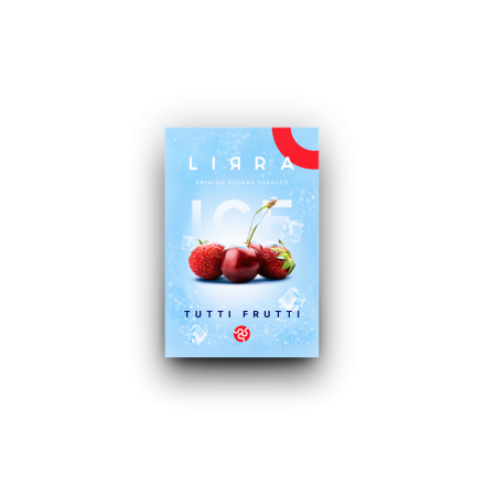 Табак Lirra Ice Tutti Frutti 50 грам (полуниця вишня лiд)