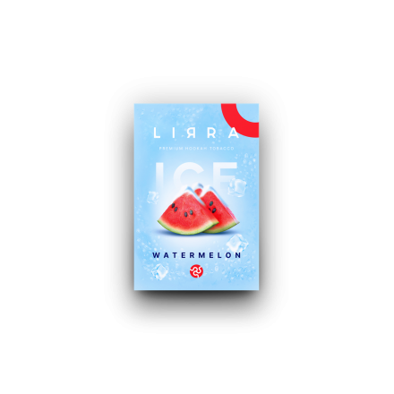 Табак Lirra Ice Watermelon 50 грам (кавун лід)