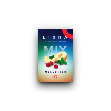 Табак Lirra Mellonies 50 грам (диня м`ята малина)