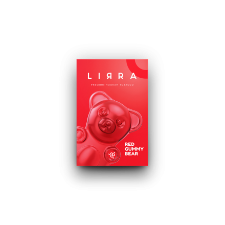 Табак Lirra Red Gummi Bear 50 грам (малина с черешнею)