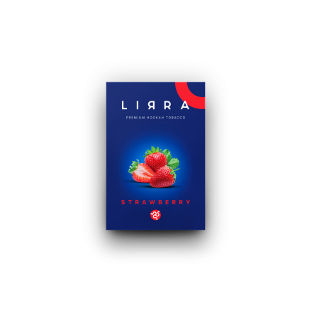 Табак Lirra Strawberry 50 грам (полуниця)