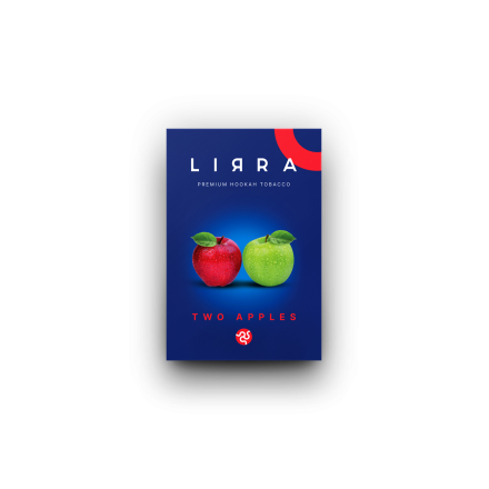 Тютюн Lirra Two Apple 50 грам (подвійне яблуко)