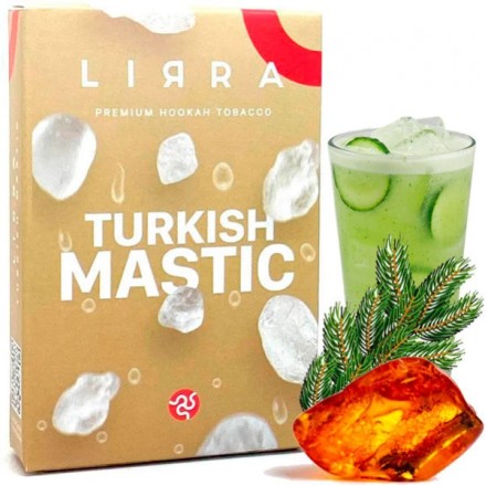 Табак Lirra Turkish Mastic 50 грам (лимонад огірок хвоя)