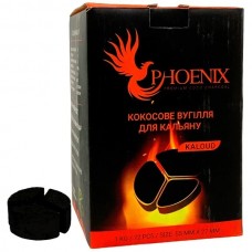 Уголь кокосовый Phoenix 1 кг (72 шт) под Калауд