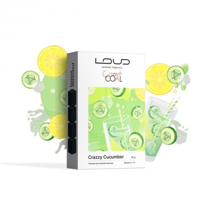 Табак Loud Crazzy Cucumber 100 грам (огірок)