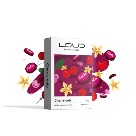 Тютюн Loud Cherry Cola 50 грам (напій вишня ваніль)