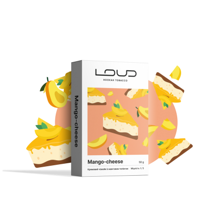 Табак Loud Mango-Cheese 50 грам (чизкейк з манго)