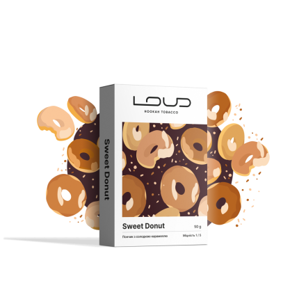 Табак Loud Sweet Donut 50 грам (донат карамель)