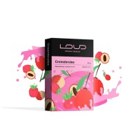 Тютюн Loud Cremebrulee 40 грам (малина лічі)