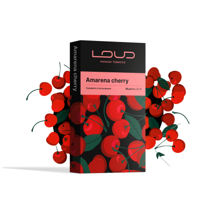 Тютюн Loud Amarena Cherry 100 г (вишня)