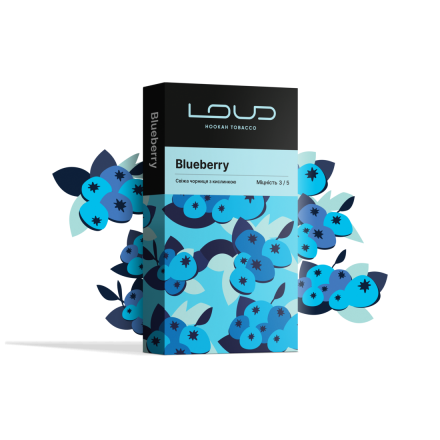 Табак Loud Blueberry 100 грамм (черника)