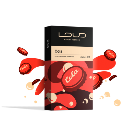 Тютюн Loud Cola 100 г (кола з лимонною кислотою)