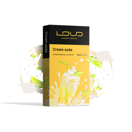 Табак Loud Cream Soda 100 грам (крем cода)