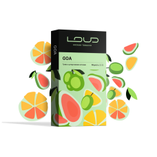 Тютюн Loud Goa 100 грам (ґуава з цитрусовими нотками)