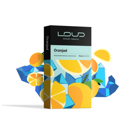Тютюн Loud Oranjad 100 грам (апельсин з трав'яною свіжістю)