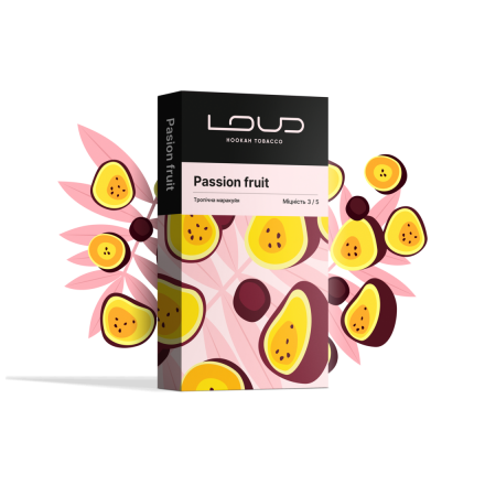 Тютюн Loud Passion Fruit 100 г (тропічна маракуйя)