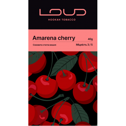 Табак Loud Amarena Cherry 200 грам (вишня)