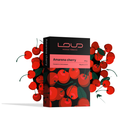Тютюн Loud Amarena Cherry 40 г (вишня)