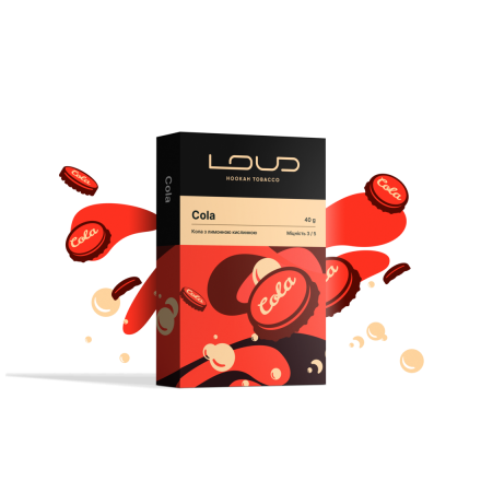 Табак Loud Cola 40 грам (кола з лимонною кислотою)
