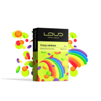 Тютюн Loud Crazy Rainbow 40 грам (кисле драже)