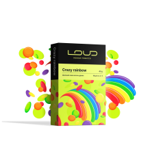 Тютюн Loud Crazy Rainbow 40 грам (кисле драже)
