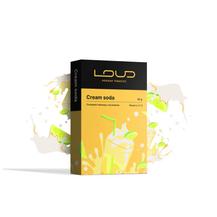 Табак Loud Cream Soda 40 грам (крем cода)