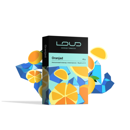 Табак Loud Oranjad 40 грам (апельсин з трав*яною свіжістю)