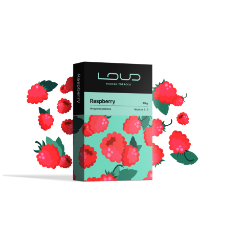 Табак Loud Raspberry 40 грам (малина)