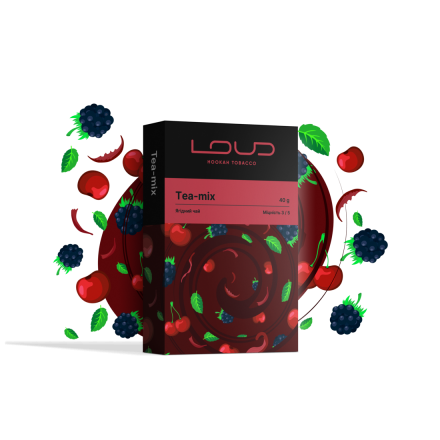 Табак Loud Tea-Mix 40 грам (ягідний чай)