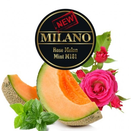 Тютюн Milano Rose Melon Mint M181 100 грам (диня)