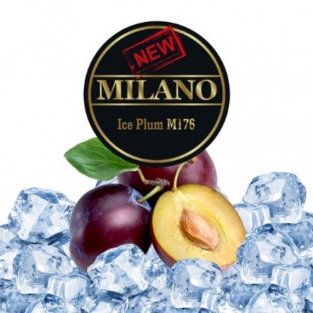 Табак Milano Ice Plum M176 100 грамм (лёд слива)