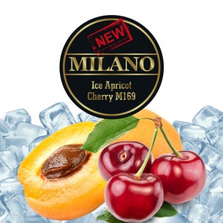 Табак Milano Ice Apricot Cherry M169 50 грамм (лёд абрикос вишня)
