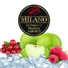 Тютюн Milano Ice Cranberry Raspberry Apple M132 100 грам (лід журавлина малина яблуко)