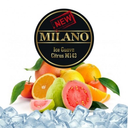 Тютюн Milano Ice Guava Citrus M143 50 грам (лід гуава лимон мандарин апельсин)