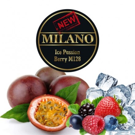 Табак Milano Ice Passion Berry M128 50 грамм (лёд маракуйя ягоды)