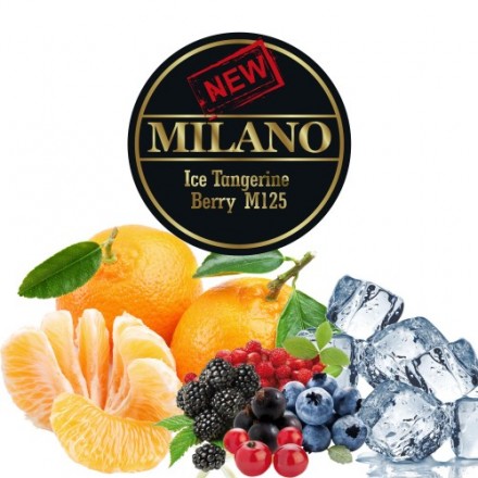 Табак Milano Ice Tangerine Berry M125 50 грамм (лёд мандарин ягоды)