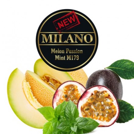 Табак Milano Melon Passion Mint M179 50 грамм (дыня маракуйя мята)