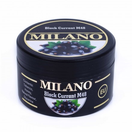 Табак Milano Black Currant M48 100 грамм (смородина)