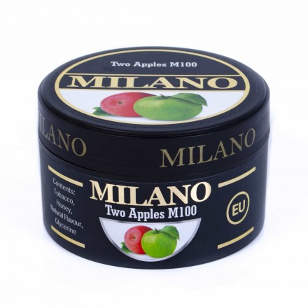 Табак Milano Two Apples M100 100 грамм (двойное яблоко)