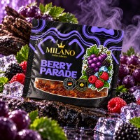 Табак Milano Golden Collection Berry Parabe 100 грамм (виноград малина ежевика лед)