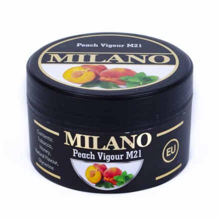 Табак Milano Peach Vigour M21 100 грамм (персик с мятой)
