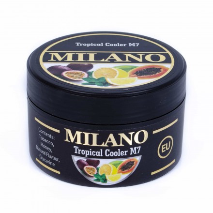 Табак Milano Tropical Cooler M7 100 грамм (лимон мята манго маракуя)