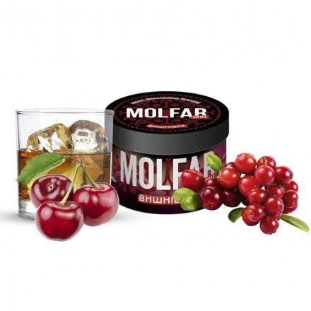 Тютюн Molfar Chill Line Вишнівка 40 грам (віскі вишня журавлина)