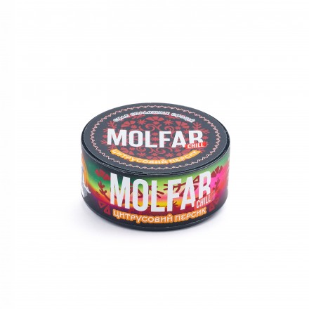 Табак Molfar Chill Line Цитрусовий Персик 100 грам (апельсин бергамот персик)