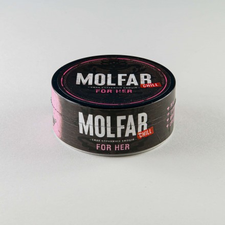 Табак Molfar Chill Line For Her 100 грам (лічі солодкі ягоди виноград ваніль)