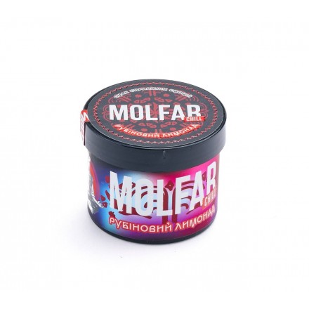 Тютюн Molfar Chill Line Рубіновий Лимонад 40 грам (полуниця лимон лимонад)