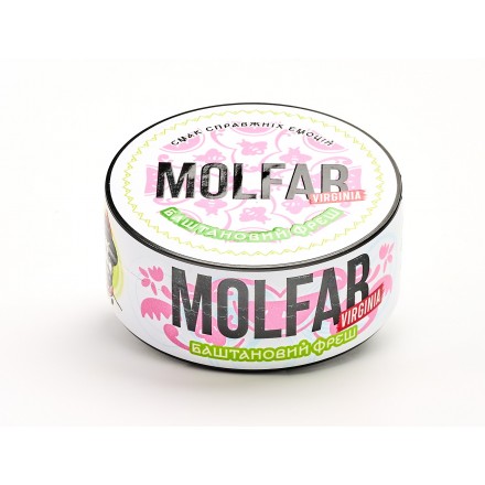 Тютюн Molfar Virginia Line Баштановий Фреш 100 грам (кавун диня лід)