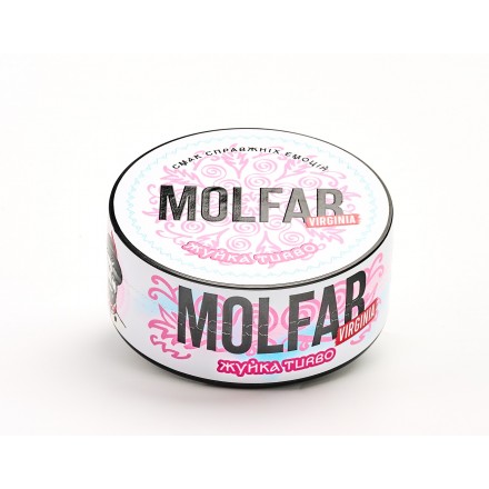 Тютюн Molfar Virginia Line Жуйка Turbo 100 грам (жуйка лід)